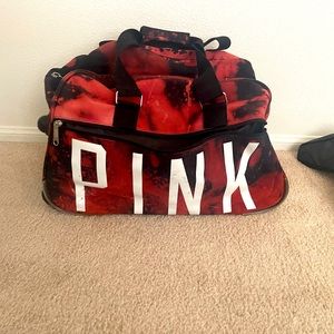 Tye dyed roller VICTORIA SECRET TRAVEL BAG.